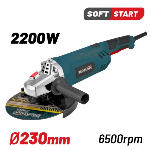 ANGLE GRINDER 2200W, Φ230, SOFT START
