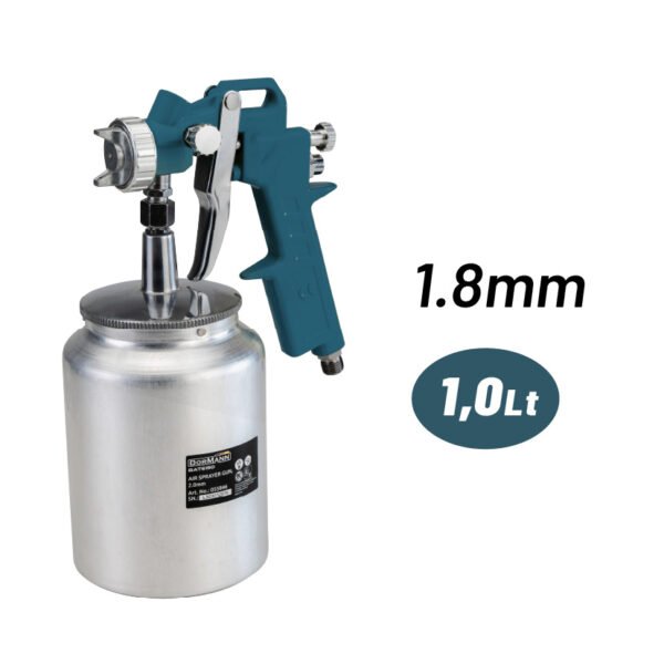 AIR SPRAY PAINT BOTTOM GUP 1.0Lt, 1.8mm