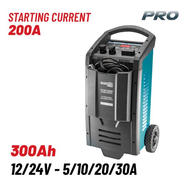 BATTERY CHARGER-CAR BOOSTER 12/24V-250A