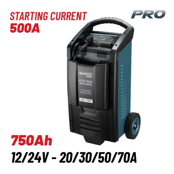 BATTERY CHARGER - CAR BOOSTER 12/24V - 500A