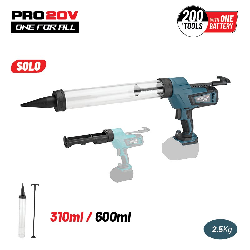 CORDLESS CAULKING GUN 20V, SOLO