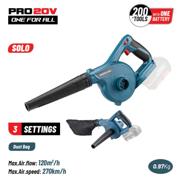 CORDLESS BLOWER 20V, SOLO