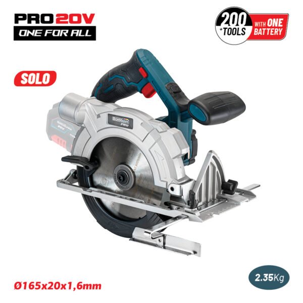 CORDLESS CIRCULAR SAW 20V, SOLO