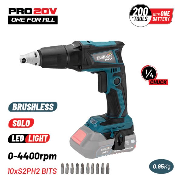 DRYWALL DRIVER 20V BRUSHLESS, SOLO