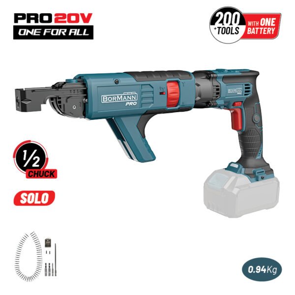 BORMANN Pro BBP5155 DRYWALL DRIVER 20V,Li-Ion,0-4000rpm,SOLO