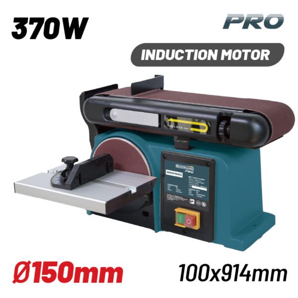 BELT AND DISC SANDER PRO 370W Φ150mm
