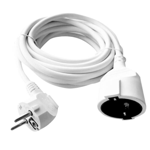 SCHUKO CABLE EXTENSION 10m 3x1.5mm, WHITE