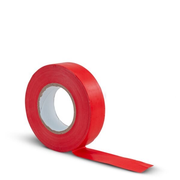 PVC INSULATED TAPE RED 0.15mmx19mmx20m