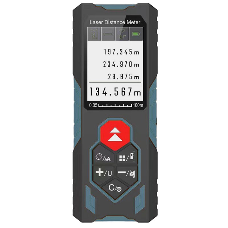 LASER DISTANCE METER , 2 LINES , 100/200M - immagine 2