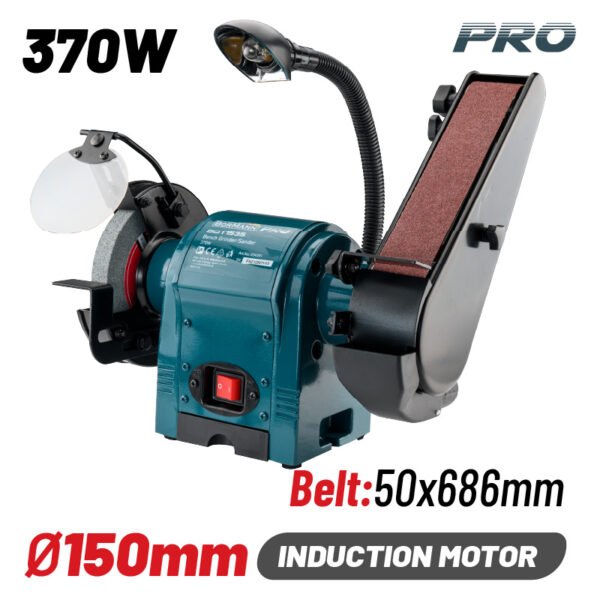 BENCH GRINDER/SANDER 370W