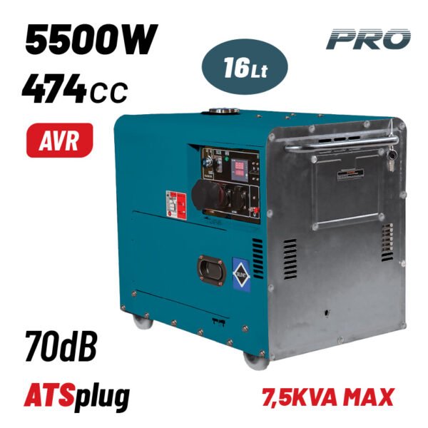 DIESEL GENERATOR RATED OUTPUT 5500W