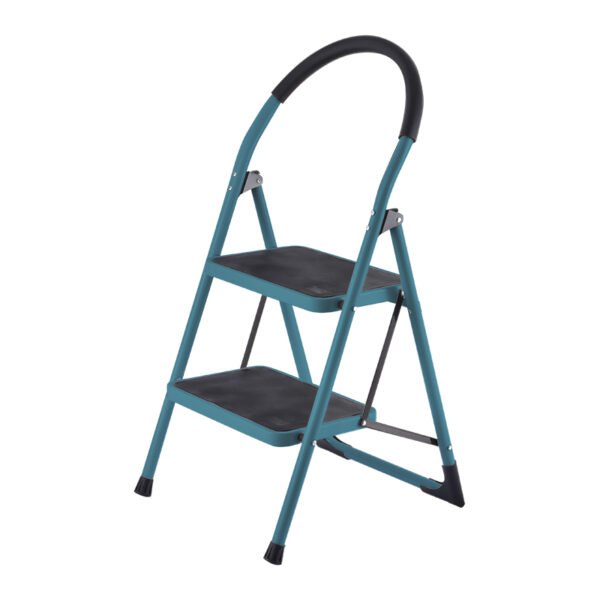 2 STEP STEEL LADDER, HEAVY DUTE, ANTISLIP STEPS, EVA PROTECT COVER