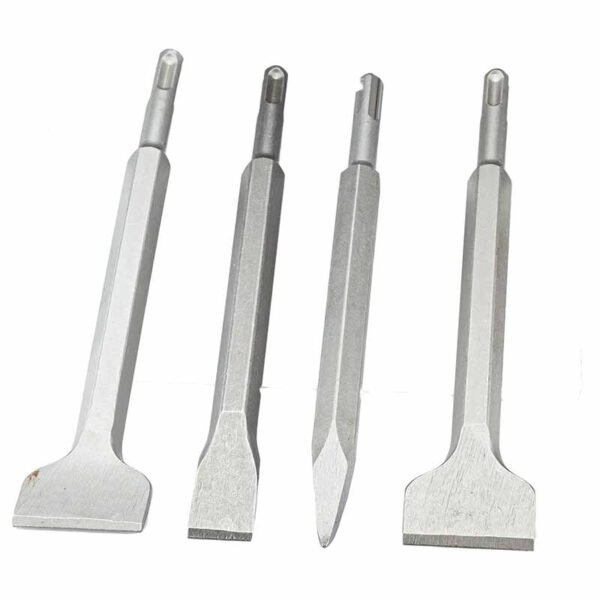 4 PCS SDS-PLUS CHISEL SET