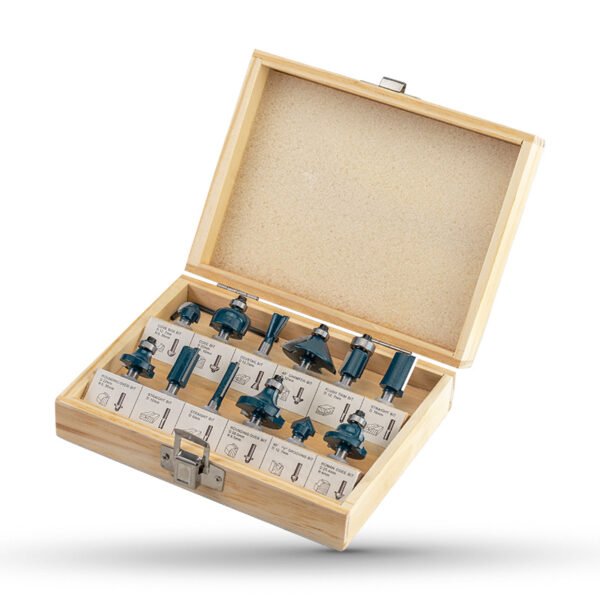 12PCS ROUTER BITS SET 6mm