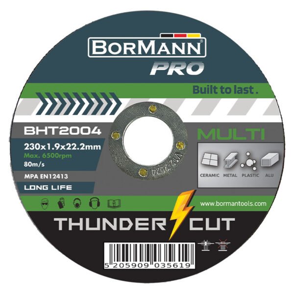Cutting disc ''THUNDER-CUT" MULTI CUTTING LONG LIFE Φ230x1.9mm