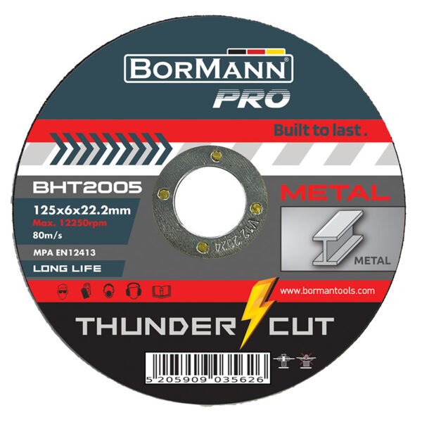 FLAP DISK ''THUNDER-CUT" LONG LIFE Φ125x6mm