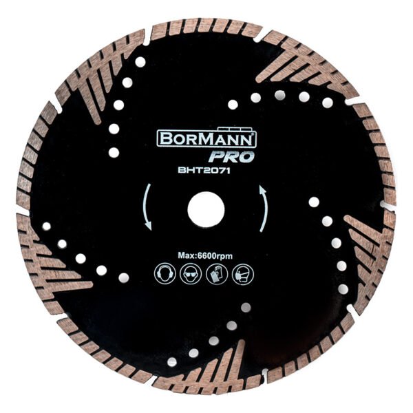 DIAMOND SAW DISK TRIANGLE TURBO Φ125x2.2x22.2mm 8mm