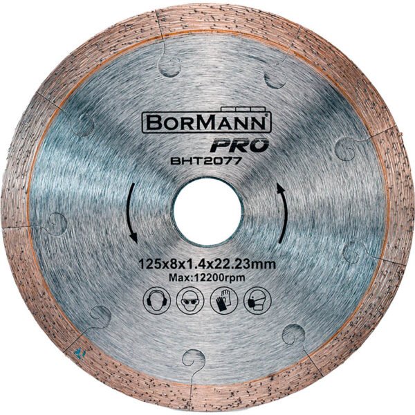 DIAMOND SAW DISK EXTRA-CLEAN CUT Φ125x1.4x22.2mm 8mm