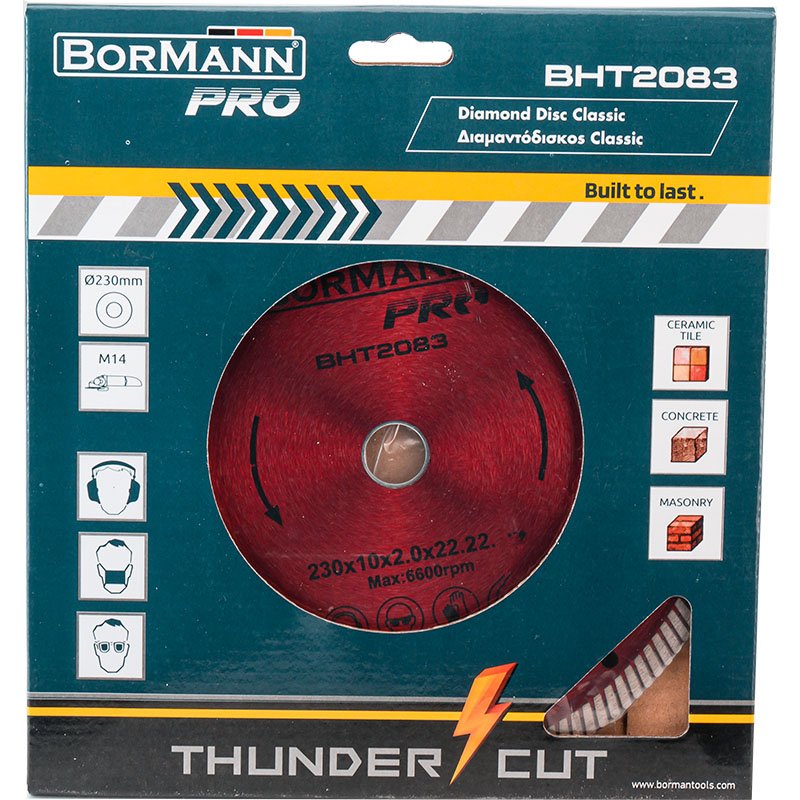 DIAMOND SAW DISK CLASSIC Φ230X2,0X22,2mm 10mm - Image 2