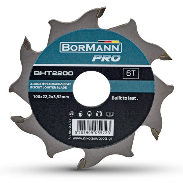 BISCUIT JOINTER BLADE 100*22,2*3,92mm 6T