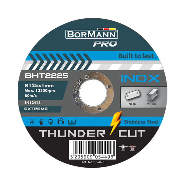 CUTTING DISC INOX EXTREME Φ125x1mm 50pcs