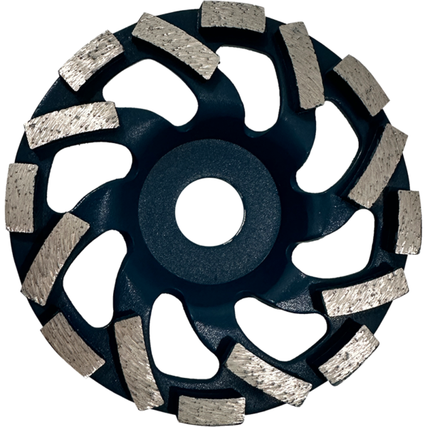 SANDING DISC Φ115X22,23X5mm ''MULTI'', FOR STRUCTURAL/PHYSICAL MATERIAL