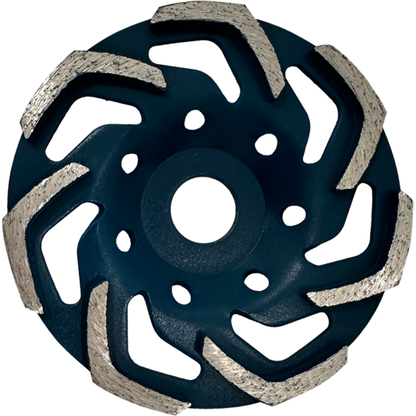 GRINDING DISC Φ125X22,23X5mm "TYPE L", FOR CONCRETE/STRUCTURAL MATERIALS/BRICK