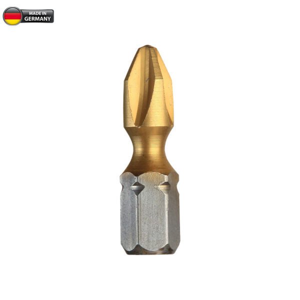 PH CROSS-SLOTTED BITS 25mm TIN Torsion 10 Pcs 10 Pcs