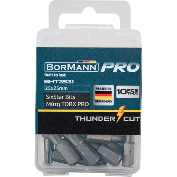 SIXSTAR BITS T25 1/4' 10 pcs