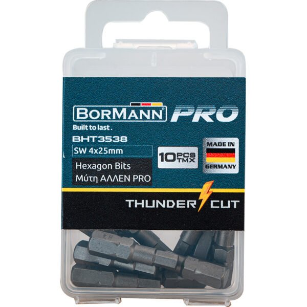 HEXAGON BITS SW 4x25mm 10 pcs