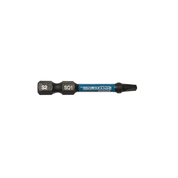 SQUARE IMPACT BIT S2 X-PRO SQ1x50mm 2pcs