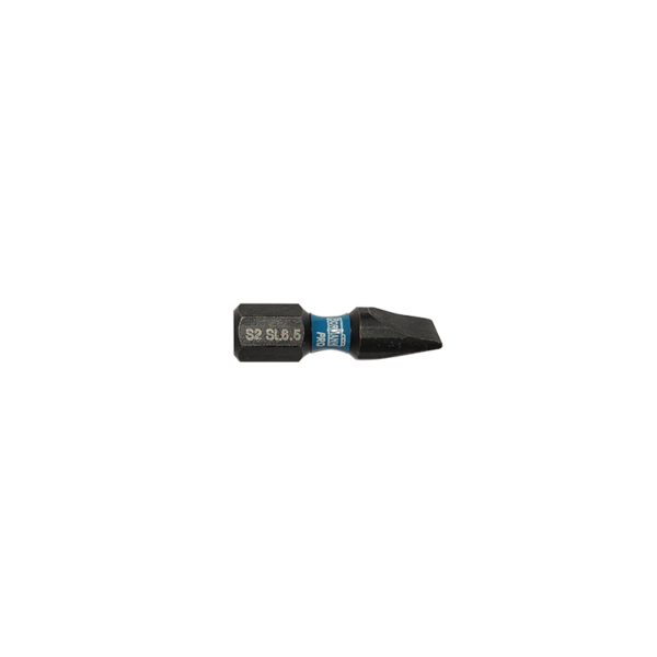 SLOTTED IMPACT BIT S2 X-PRO SL6,5x25mm 2pcs