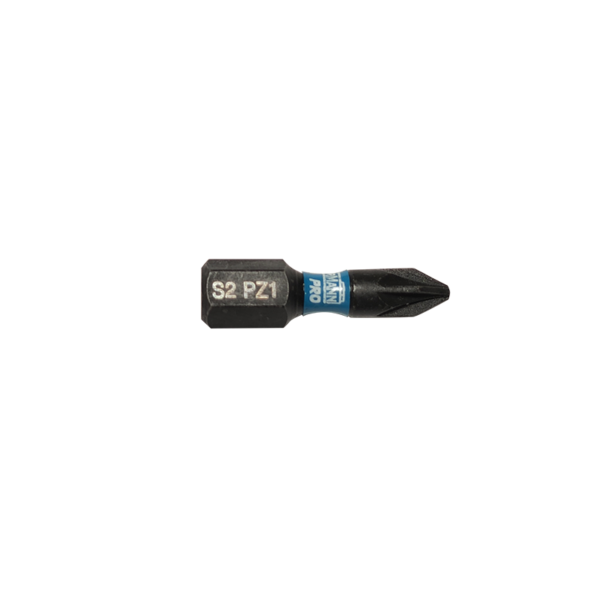 POZI IMPACT BIT S2 X-PRO PZ1x25mm 2pcs