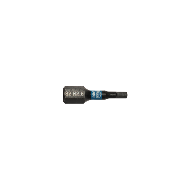 HEXAGON IMPACT BIT S2 X-PRO H2,5x25mm 2pcs