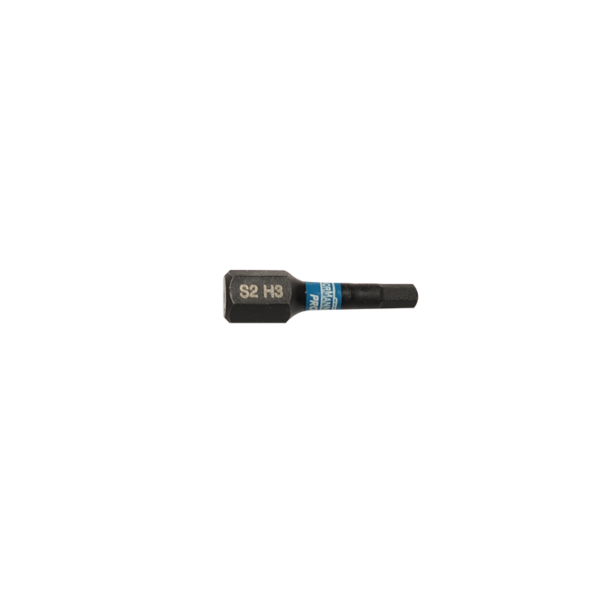 HEXAGON IMPACT BIT S2 X-PRO H3x25mm 2pcs
