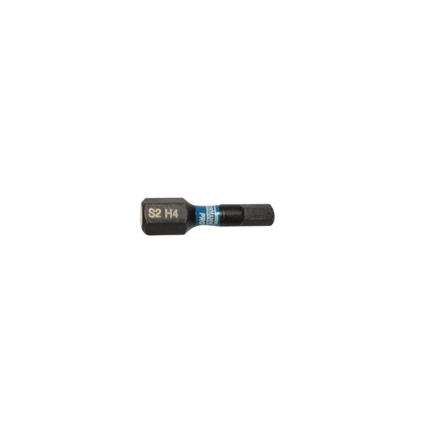 HEXAGON IMPACT BIT S2 X-PRO H4x25mm 2pcs