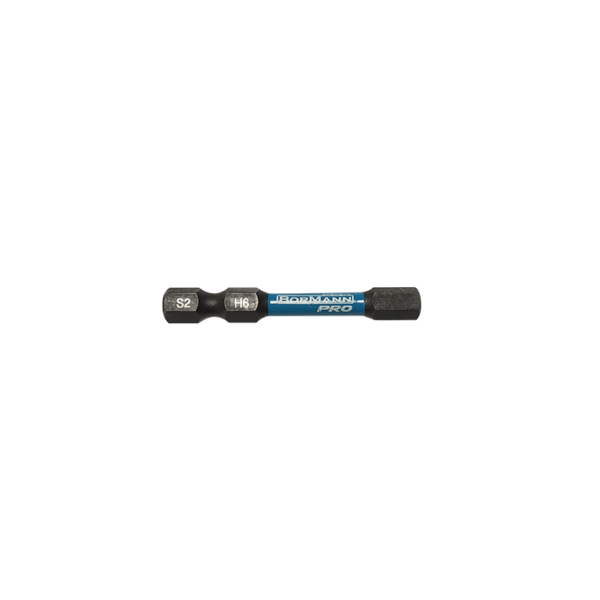 HEXAGON IMPACT BIT S2 X-PRO H6x50mm 2pcs