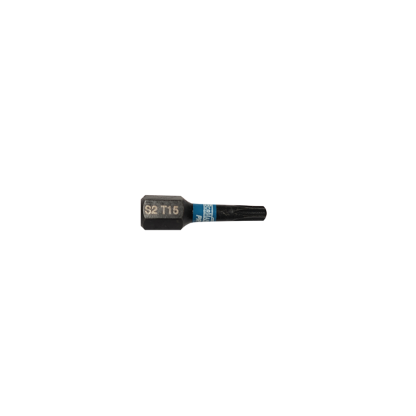 TORX IMPACT BIT S2 X-PRO T15x25mm 2pcs