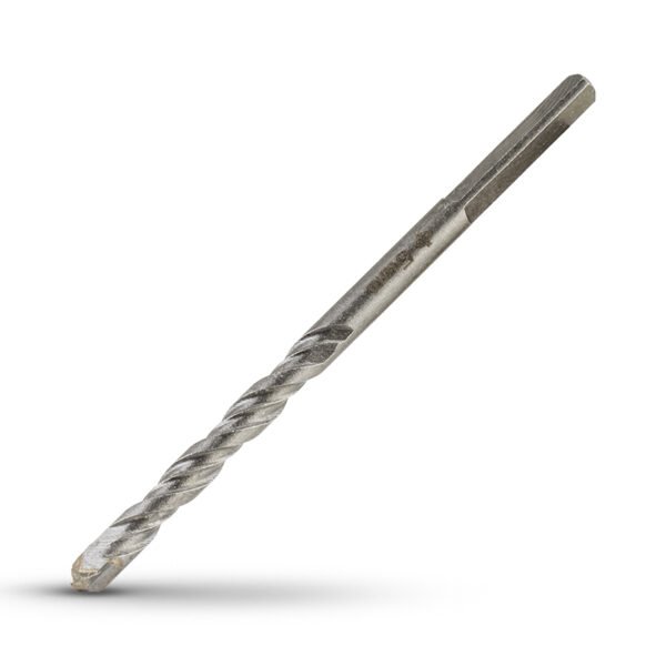CARBIDE HAMMER DRILL BIT/ THREE FLAT SHANK 6x100