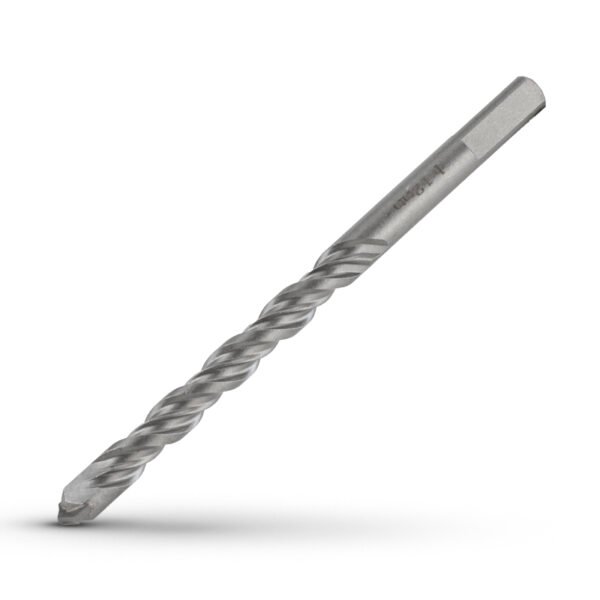 CARBIDE HAMMER DRILL BIT/ THREE FLAT SHANK 8x110