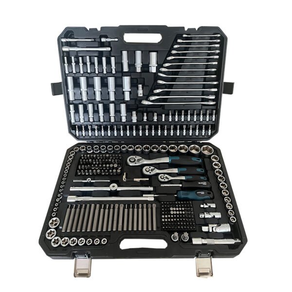 300pcs RATCHET AND SOCKET SET 1/4'' & 3/8'' & 1/2'' AND COMBINATION WRENCHES,CRV