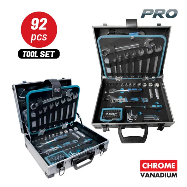 92PCS CR-V TOOL SET IN ALUMINUM CASE