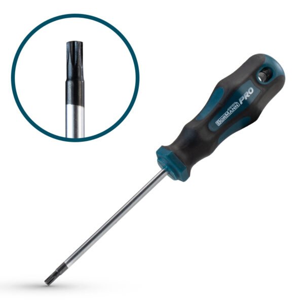 BORMANN Pro BHT7038 Κατσαβίδι TORX με Τρύπα TT30x125mm S2