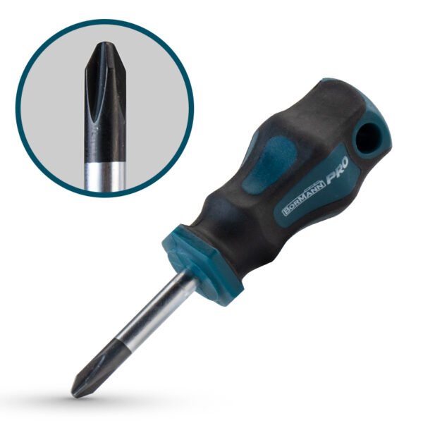 SCREWDRIVER STUBBY PHILLIPS 1x38mm S2