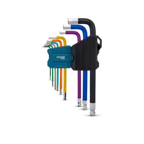 9pcs Long Arm Ball Point Hex Key Set