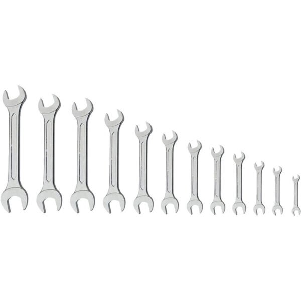 DOUBLE OPEN END SPANNER SET 12pcs