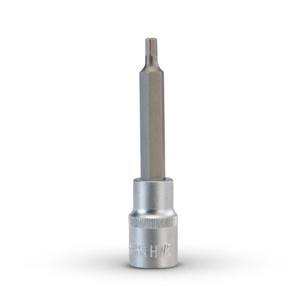 1/2" HEX BIT SOCKET, DIN 7422, 5mm