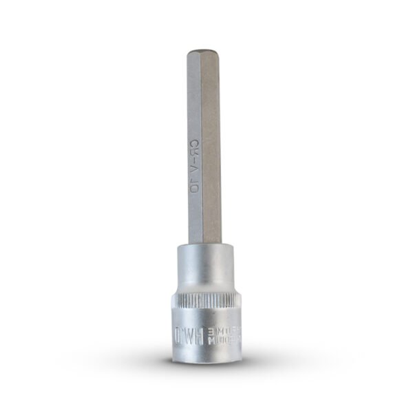 1/2" HEX BIT SOCKET, DIN 7422, 10mm