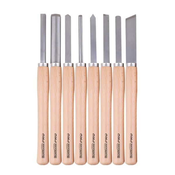 8PCS WOOD TURNING CHISEL SET