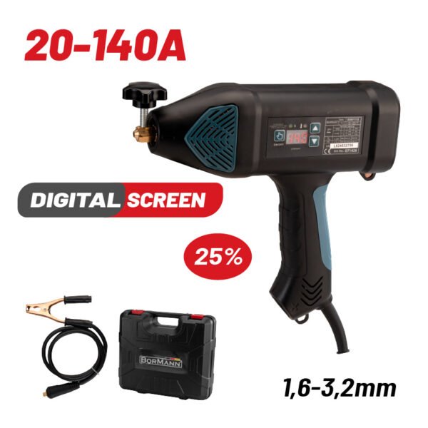 WELDING GUN S-MINI 140A 1,6-3,2mm, DIGITAL DISPLAY